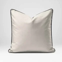 Poszewka na poduszkę z makosatyny 40 x 40 cm Pure Collection, 2 szt., ecru