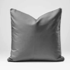 Poszewka na poduszkę z makosatyny 40 x 40 cm Pure Collection, 2 szt., szara