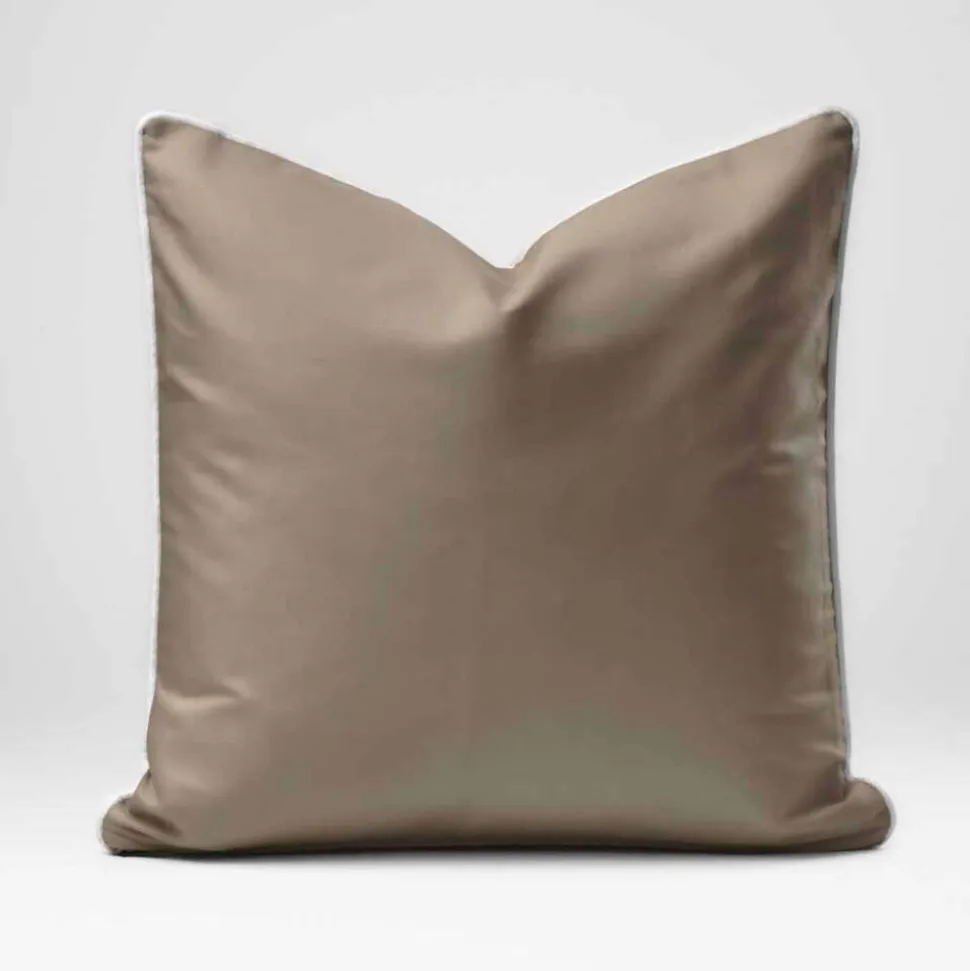 Poszewka na poduszkę z makosatyny 40 x 40 cm Pure Collection, 2 szt., taupe