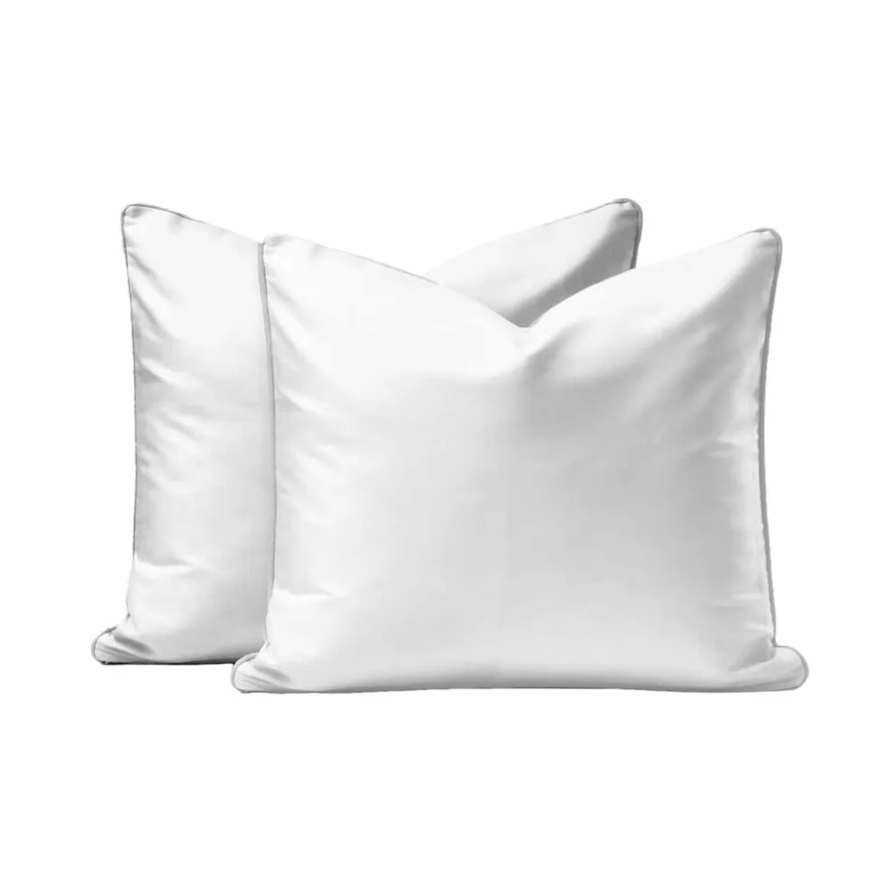Poszewka na poduszkę z makosatyny 40 x 40 cm Pure Collection, 2 szt., biała