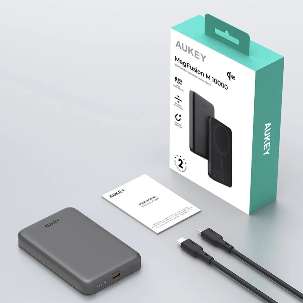 Powerbank Aukey PB-MS08 MagFusion M, MagSafe, 10000 mAh