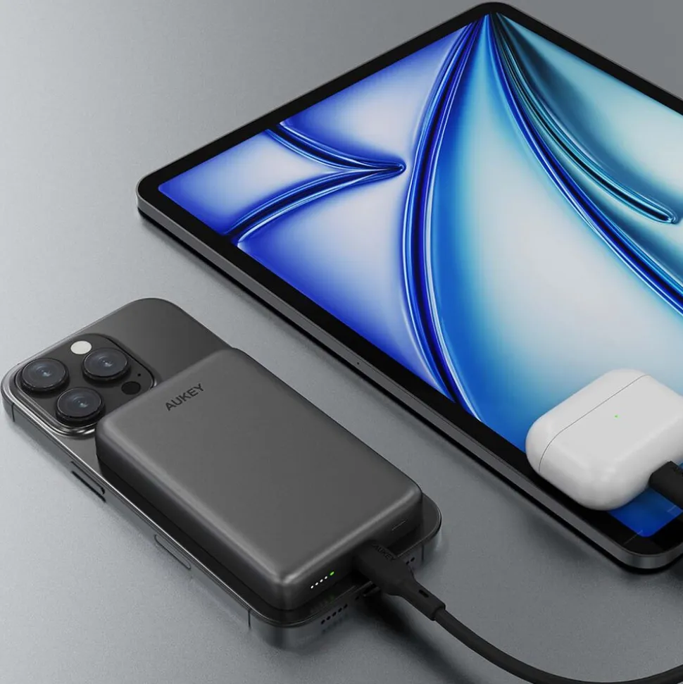 Powerbank Aukey PB-MS08 MagFusion M, MagSafe, 10000 mAh
