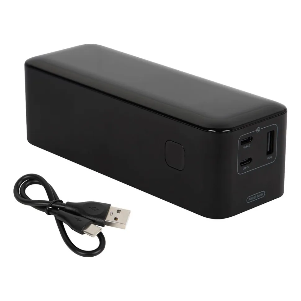 Powerbank Blow PB 30B, 27000 mAh, 140 W, z wyświetlaczem, czarny