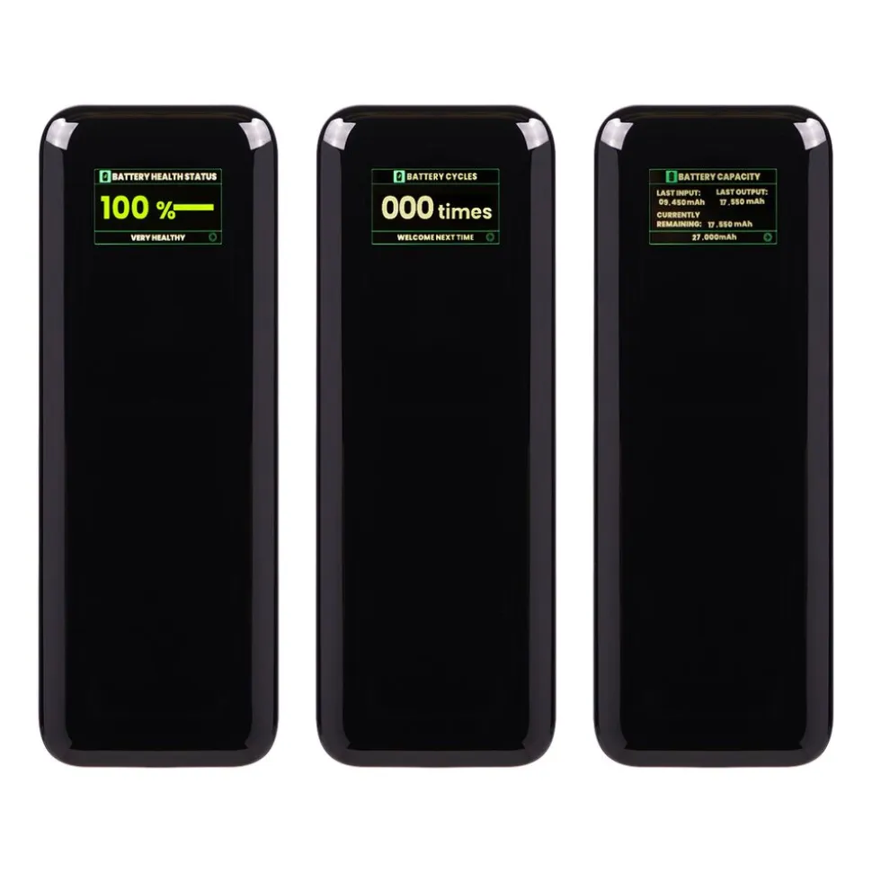 Powerbank Blow PB 30B, 27000 mAh, 140 W, z wyświetlaczem, czarny