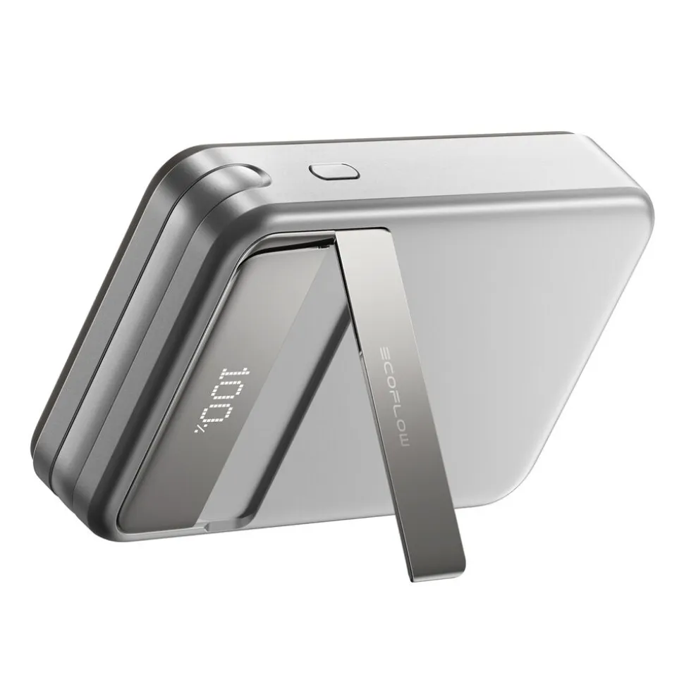 Powerbank EcoFlow Rapid Qi2 10000 mAh, 65 W, srebrny