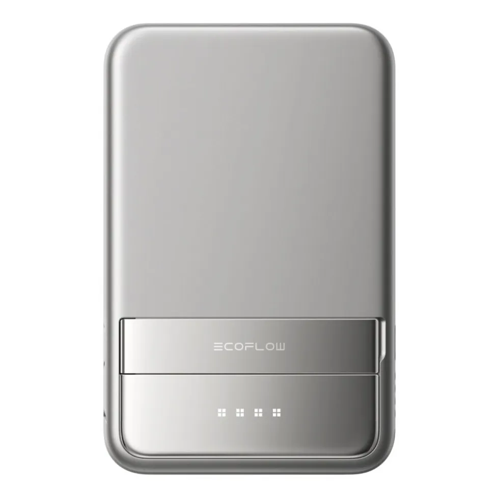 Powerbank EcoFlow Rapid Qi2 5000 mAh, 30 W, srebrny