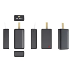 Powerbank Eveready WX30C, 30000 mAh, czarny