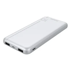 Powerbank Philips DLP1810NV/62, 10000 mAh, 10 W, srebrny