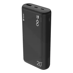 Powerbank Tracer Amos, 20000 mAh, 20 W, czarny