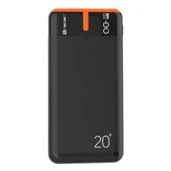 Powerbank Tracer EnerGen, 20000 mAh, grafitowo-pomarańczowy
