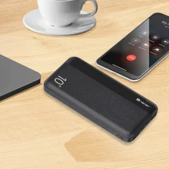 Powerbank Tracer WatsUp, 10000 mAh, czarny