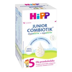 Produkt na bazie mleka HIPP 5 Junior Combiotik®, dla przedszkolaka po 2,5 r.ż., 550 g