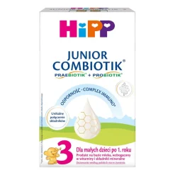 Produkt na bazie mleka HIPP 3 Junior Combiotik® dla dzieci po 1 r.ż., 550 g
