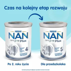 Produkt na bazie mleka NAN Optipro Plus 4, po 2 r.ż., 800 g