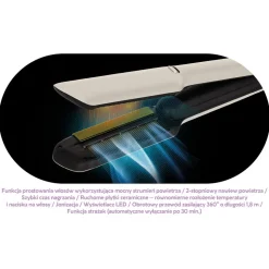 Prostownica z jonizacją MPM MPR-26, 600 W, perłowa