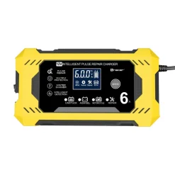 Prostownik automatyczny 12V/6A Tracer DT126, z funkcją diagnozy i regeneracji