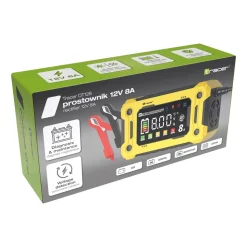 Prostownik automatyczny 12V/8A Tracer DT128, z funkcją diagnozy i regeneracji