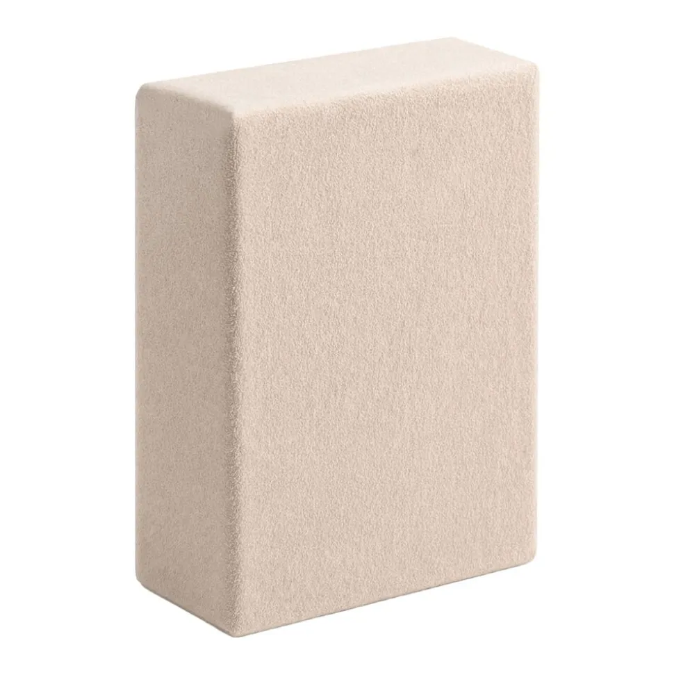 Prześcieradło frotte z gumką 90 x 200 cm Pation Home Luneo, ecru