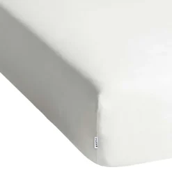 Prześcieradło z gumką 80-90 x 200 cm Restilo Amber, białe