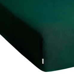 Prześcieradło z gumką 80-90 x 200 cm Restilo Amber, zielone