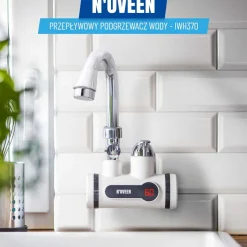 Przepływowy podgrzewacz wody NOVEEN IWH370, LED, 2 – 2,5 l/min