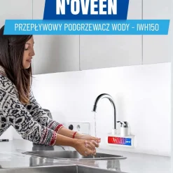 Przepływowy podgrzewacz wody NOVEEN IWH150, 2 – 2,5 l/min