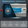 Przetwornica Extralink OPIM-600W, 600 W, modyfikowany sinus, moc szczytowa 1200 W