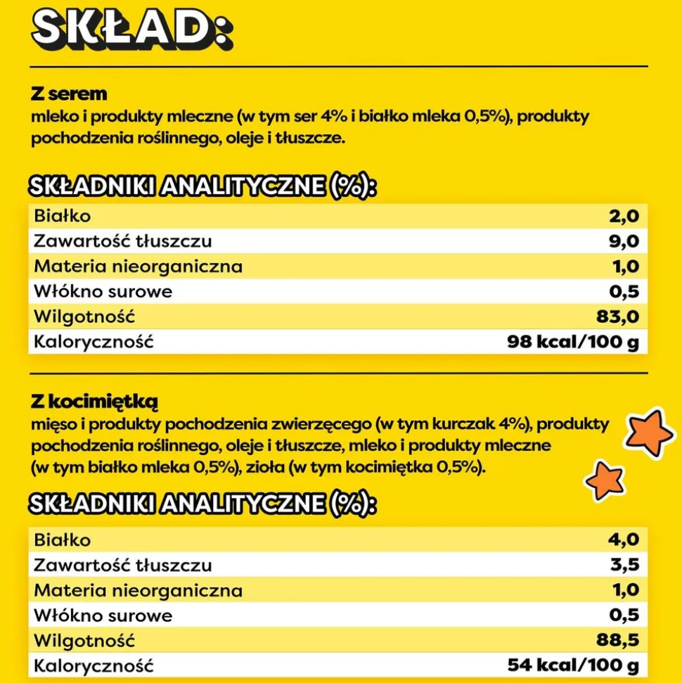 Przysmak dla kotów Dreamies Creamy Mega Pack, kocimiętka, ser, 84 x 10 g