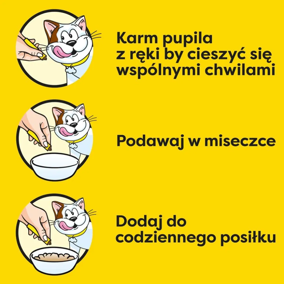 Przysmak dla kotów Dreamies Creamy Mega Pack, kocimiętka, ser, 84 x 10 g