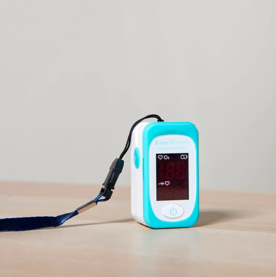 Pulsoksymetr Taurus, pomiar w 8 sekund, wyświetlacz LCD