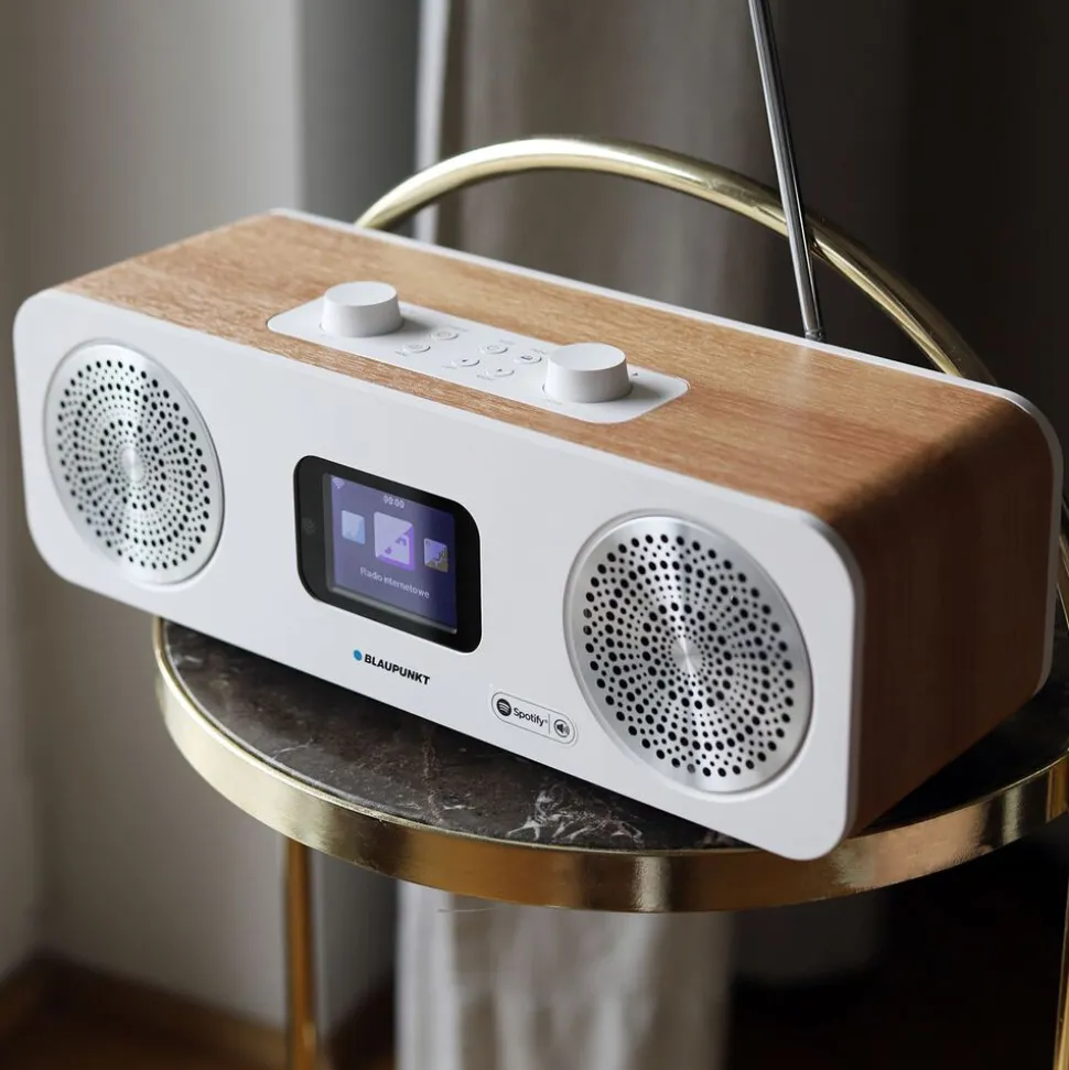 Radio internetowe Blaupunkt IR50DAB, Bluetooth, tuner DAB+/FM, kremowe
