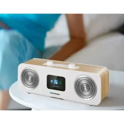Radio internetowe Blaupunkt IR50DAB, Bluetooth, tuner DAB+/FM, kremowe