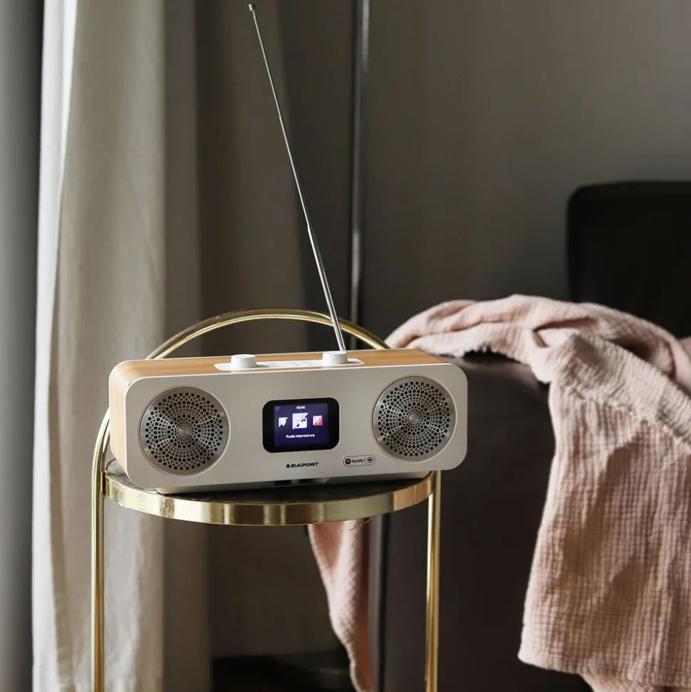 Radio internetowe Blaupunkt IR50DAB, Bluetooth, tuner DAB+/FM, kremowe