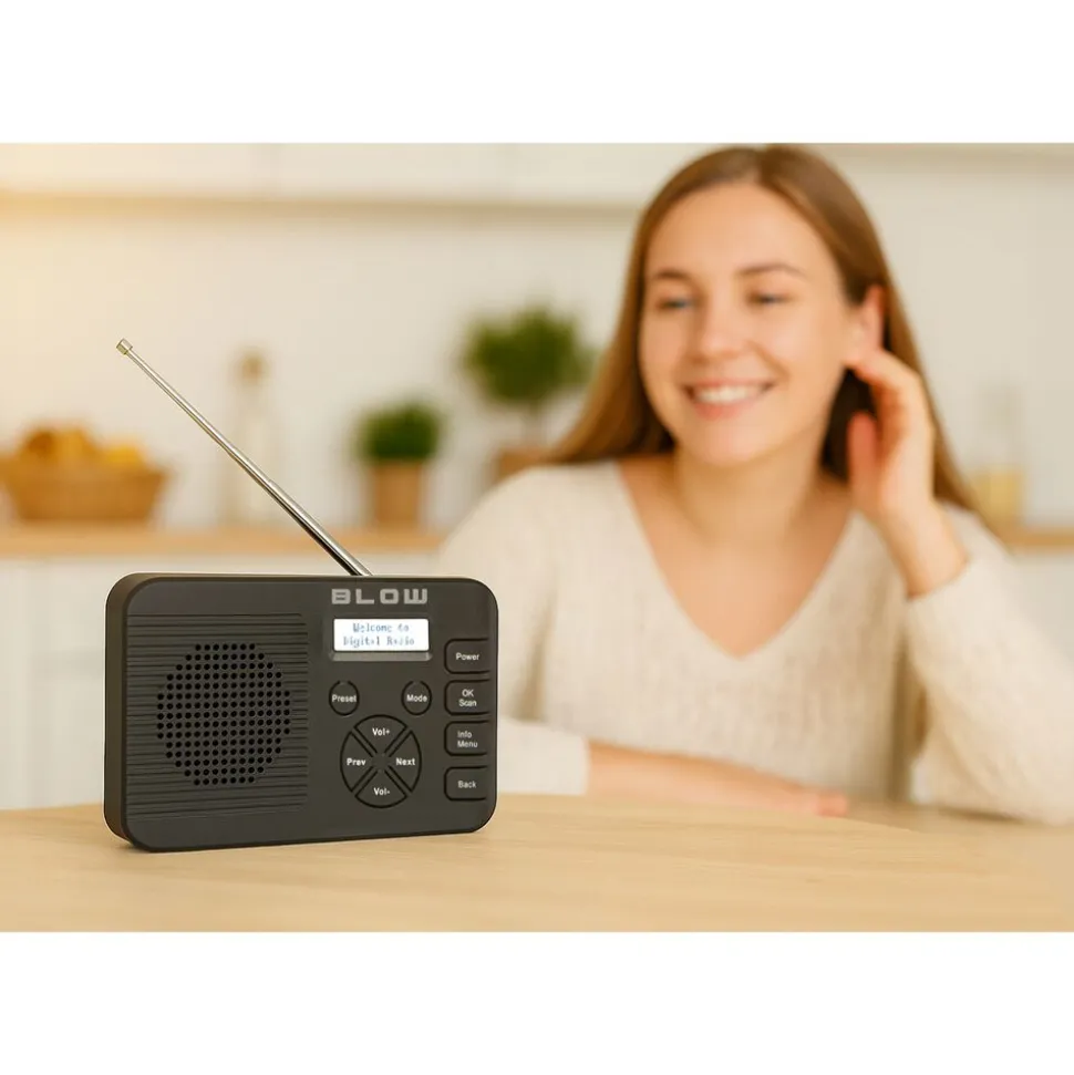 Radio kuchenne Blow RK4, FM/DAB+, Bluetooth