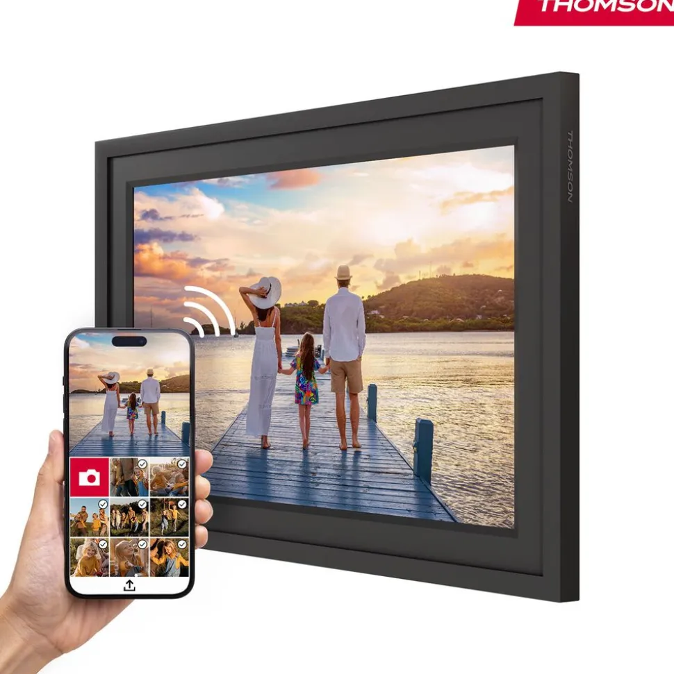 Ramka cyfrowa na zdjęcia Thomson F10, 10”, 32 GB, czarna
