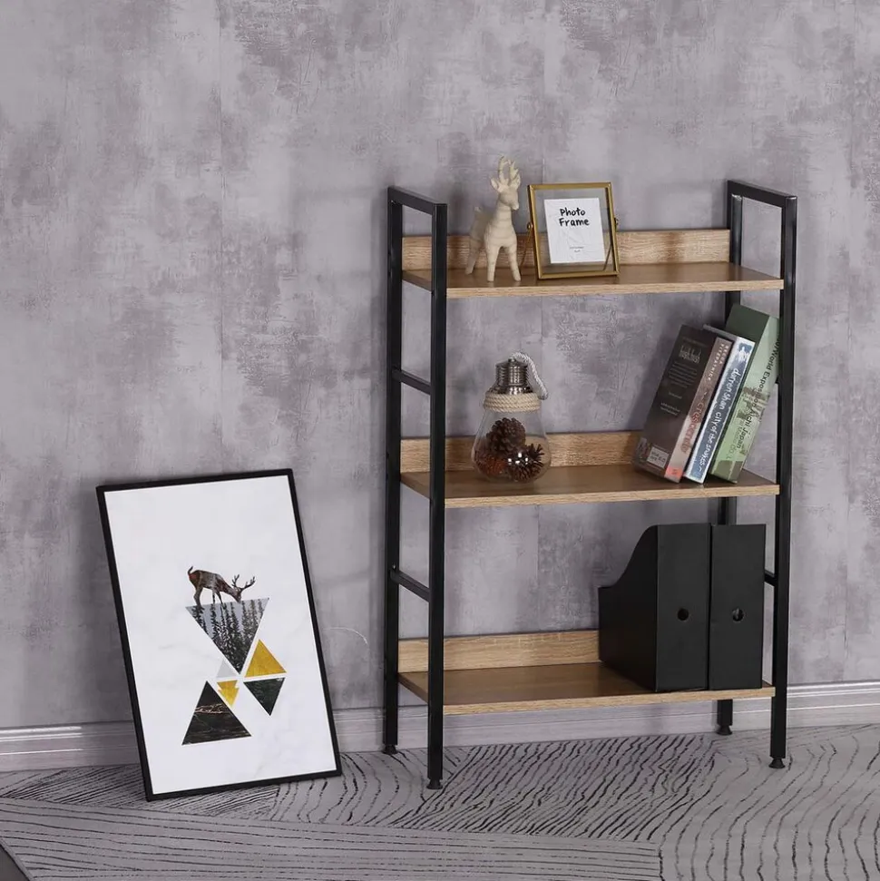 Regał na książki 60 x 27 x 93 cm Ote Modern, 3 półki, melamina