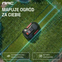 Robot koszący NAC N01000-AI, do 1000 m²