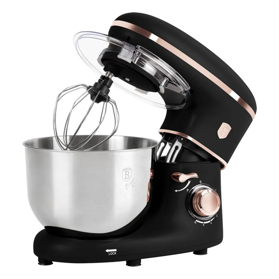 Robot planetarny BerlingerHaus Black Rose, 1300 W, 6 l, 3 końcówki