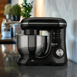 Robot planetarny Hoffen Expert, 1300 W, 2 misy 4 l i 5 l, czarny
