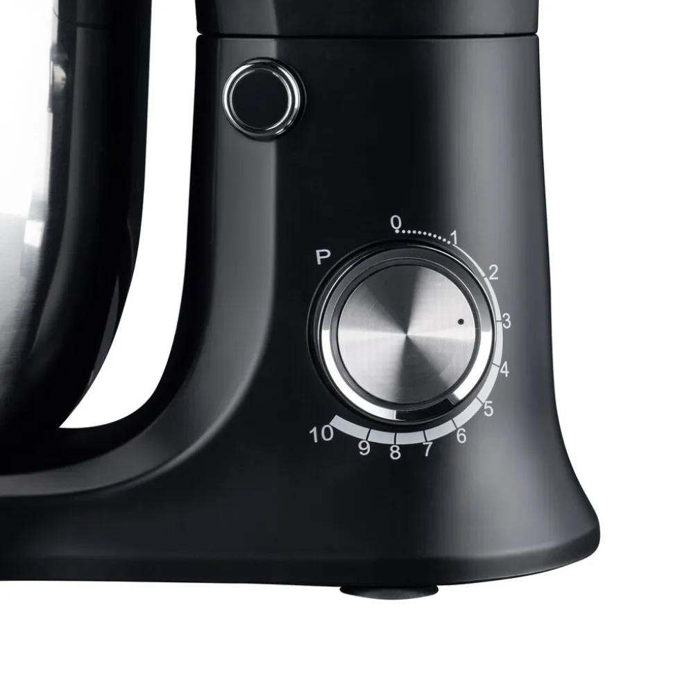 Robot planetarny Hoffen Expert, 1500 W, 2 misy 4 l i 5 l, czarny