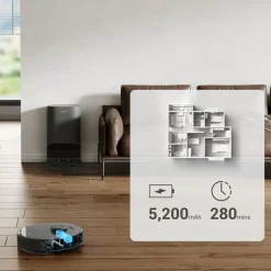Robot sprzątający DreameBot D10s Plus, funkcja mopowania, kamera, 5000 Pa
