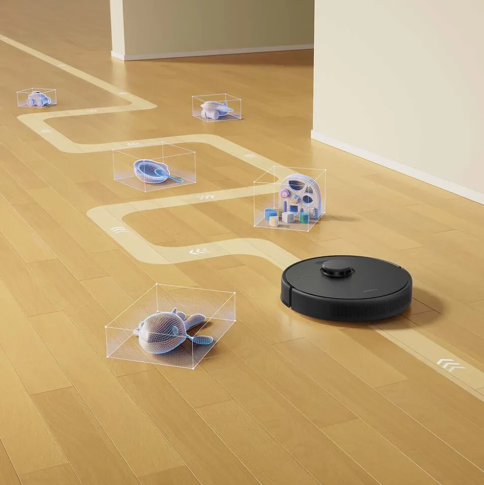 Robot sprzątający Dreame D9 Max Gen 2, z funkcją mopowania, czarny
