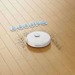 Robot sprzątający Dreame D9 Max Gen 2, z funkcją mopowania, biały