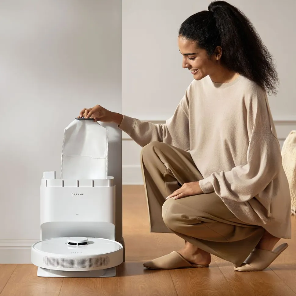 Robot sprzątający Dreame D10 Plus Gen 2, z funkcją mopowania i automatycznego opróżniania, 6000 Pa