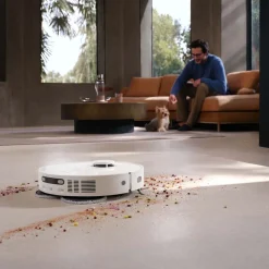 Robot sprzątający Dreame D20 Ultra, 13 kPa, z funkcją mopowania i samoczyszczenia, biały