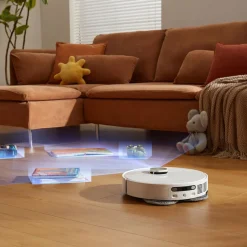 Robot sprzątający Dreame L10s Pro Ultra PureHeat, z funkcją mopowania i samoczyszczenia, biały