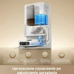 Robot sprzątający Dreame L40 Ultra A, 24 kPa, z funkcją mopowania, biały