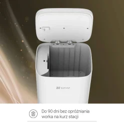 Robot sprzątający Ezviz RC3 Plus, ze stacją opróżniającą, biały