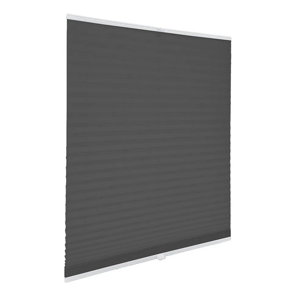 Roleta plisowana DecoTeam, 57 x 130 cm, szara