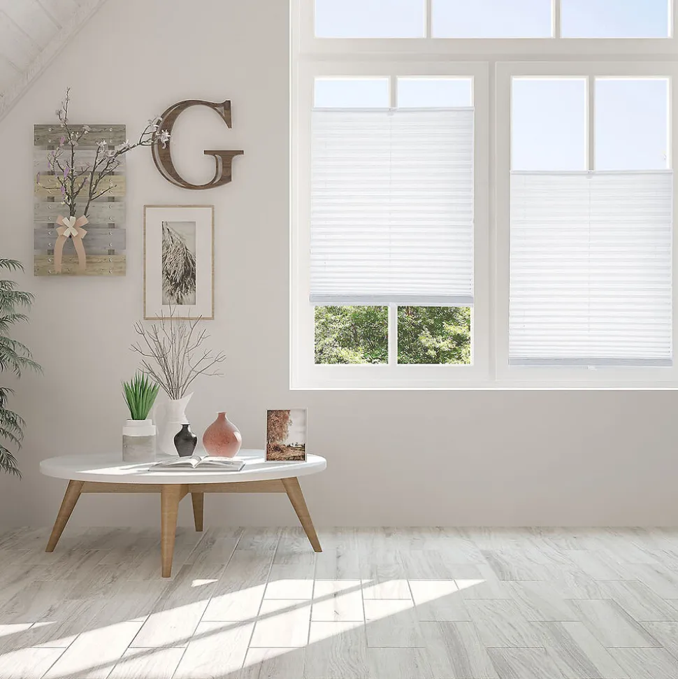 Roleta plisowana DecoTeam, 57 x 130 cm, szara